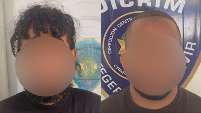 Apresan dos hombres por extorsión y estafa electrónica